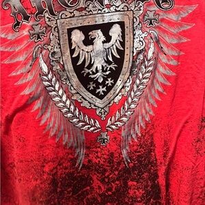 Affliction archaic Red Tee